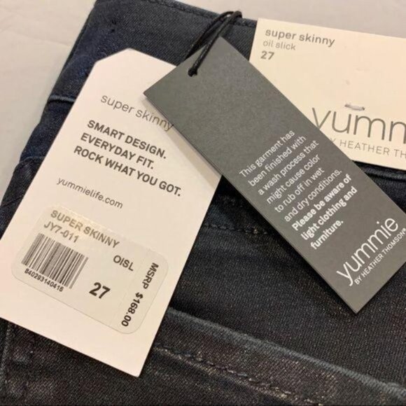 Yummie by Heather Thomson, Oil Slick, NWT size 27 - Picture 3 of 12